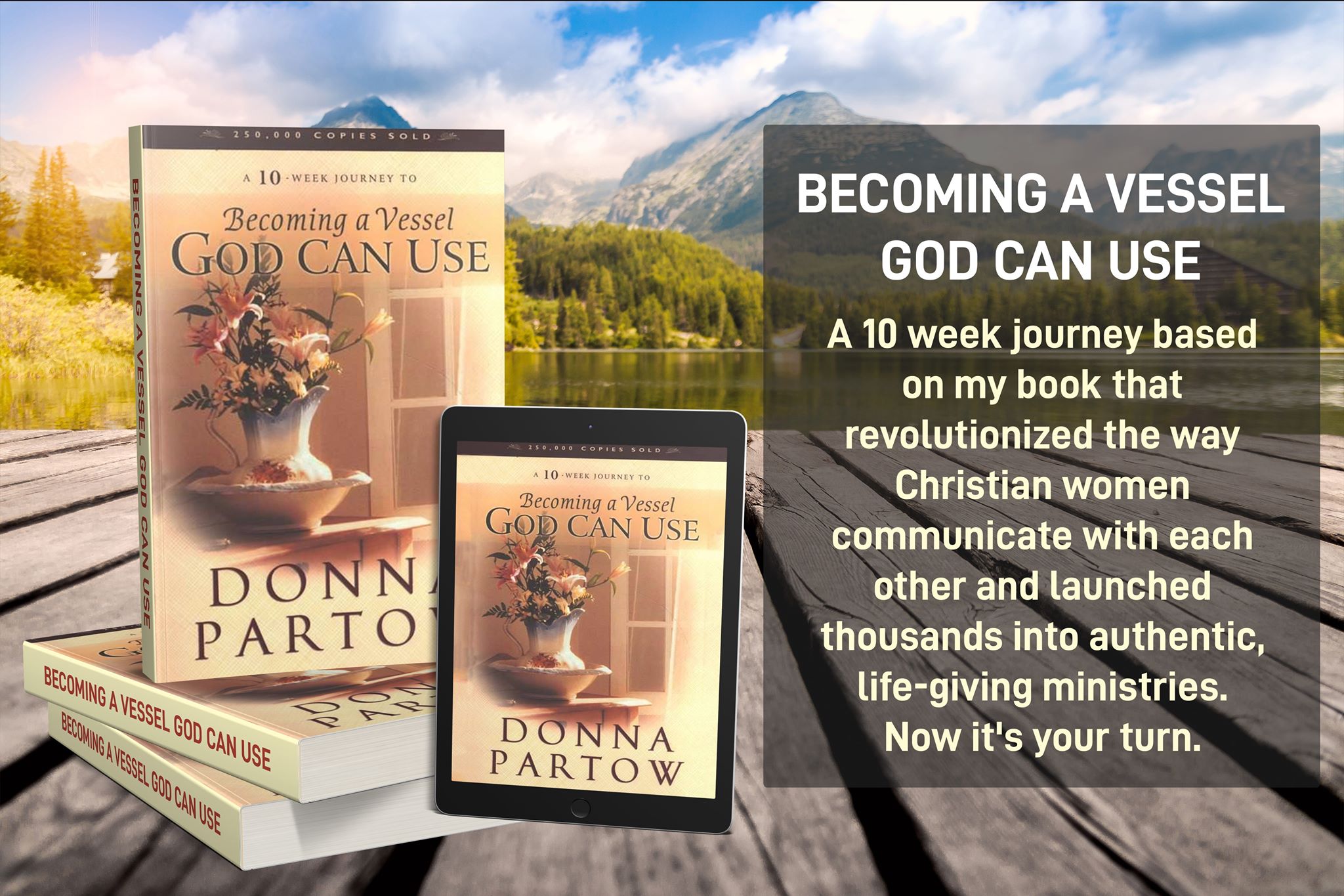 Becoming a Vessel God Can Use by Donna Partow